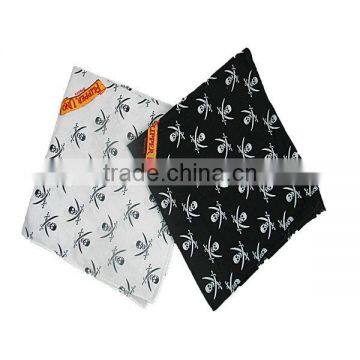 promotional printed cotton square bandana bandana baby