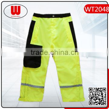 hi vis reflective work waterproof windproof pants