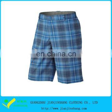 Sublimated Multicolored Custom Designs Golf Shorts With Button Belt