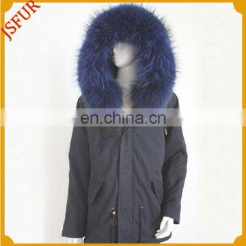 Fur Lining Women Winter Jacket Parka Raccoon Fur Parka For Ladies photo-4
