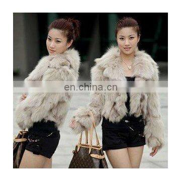 Korea Fashionable short Fox Fur Coat