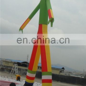 Waving Colorful Air Dancer / Double Legs Advertising Inflatable Skydancer