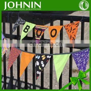 OEM promotional best-Selling halloween festival pennant flag