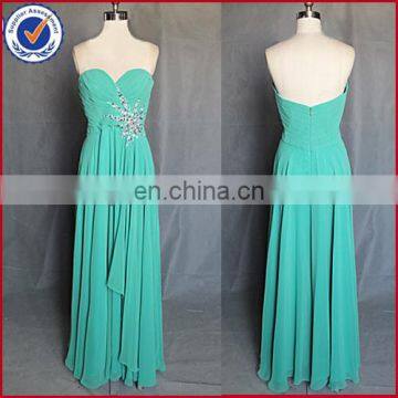 chiffon belt beading new prom dress short sweet dress2014