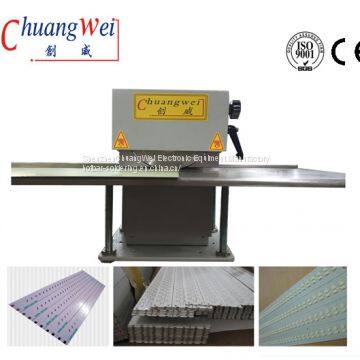 High Speed Steel Blades V - Cut PCB Separator For Aluminium Led Lighting T8 Tube,CWVC-1SJ photo-3
