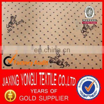 170T Printed taffeta lining for shoe