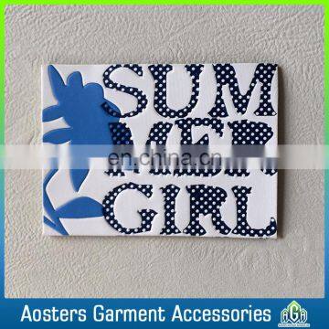 Hand Made Custom Hot Pressing Jeans Leather Label Design White Leather Label photo-2