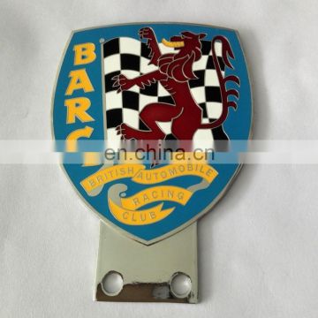 High quality hard enamel auto grill badge