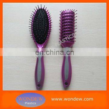 Plastic hair brushes for south america market