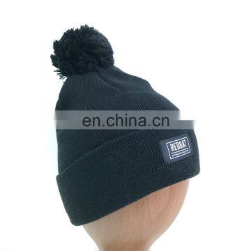 Custom Wholesale Winter Beanie Cap With Woven Tags photo-5