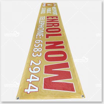 Cheap Custom polyester Fabric Flags and Banners