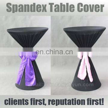 WEDDING spandex bar cocktail table cover