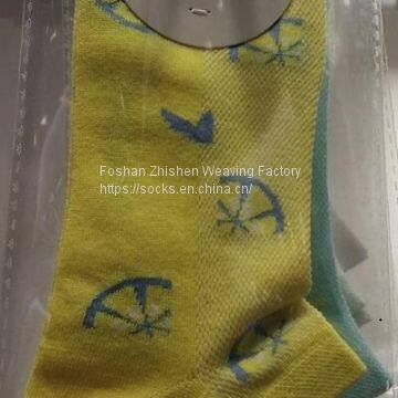 cotton socks , jacquard knitting socks supplier in China