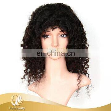 130% Density Brazilian Human Hair Full Lace Wig