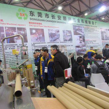 CNC spiral paper tube machine