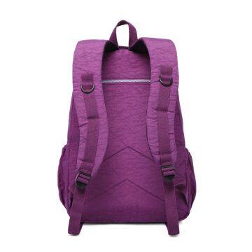 Backpack men and women school bag backpack practical travel leisure wash nylon
