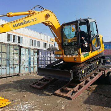 Low Price 8 Ton Yangma Engine Hydraulic Excavator for Sale