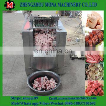 Commercial Chicken Meat Cube Cutter/fish Meat Cutting Machine/pork Dicer Machine for Sale photo-5