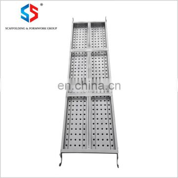 SD-118 Tianjin SS Group Tianjin Factory BS1139 High Quality Scaffolding Steel Plank Galvanized Catwalk