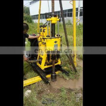 Cheap Small trailer type Water Well Portable Drilling Rig for Drilling Soil and Rock