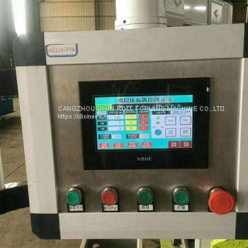 Trapezoidal Roof Sheet Roll Forming Machine Trapezoidal Metal Roofing Sheet Roll Forming Machine photo-5