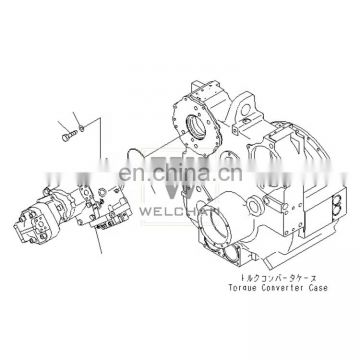 Excavator Hydraulic Pump 708-1L-00370 Pump Piston D275AX-5E0 Hydraulic Pump Unit