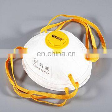 Non-woven fabrics industrial medical breathing valve white mask