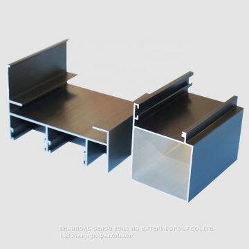 China Top 10 supplier champagne anodized aluminium proifles for Tanzania market