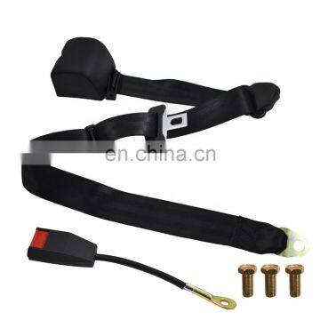 Universal 3 Point Retractable Auto Car Seat Belt Lap Shoulder Adjustable For Mazda Chrysler