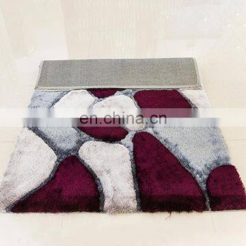 Nordic 3d Silk Area Rugs Home Theater Carpet Wool Carpet Home Decorative