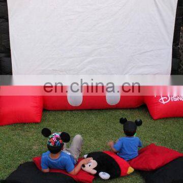 2020 Best Selling Home Blow Up Theater Screen Backyard Inflatable Movie Projector Screen for USA photo-4