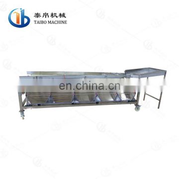 Industrial Fruit Vegetable Washing Waxing Drying Grading Machine