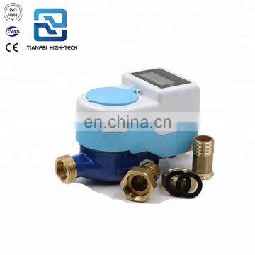 Direct Factory Price dn15 dn20 dn25 brass  mini  smart water residential water flow  meters