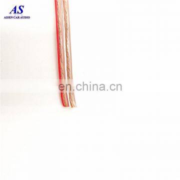OFC 16 ga Copper Transparent Material Speaker Cable Wires photo-4