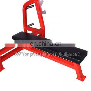 Factory Direct Sale Commercial YW-1610A Bench WT. Storage Gym Equipment Flat Bench
