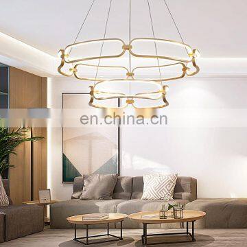 Living room lamp Nordic creative personality bedroom lamp modern light luxury lamp modern minimalist dining room chandelier