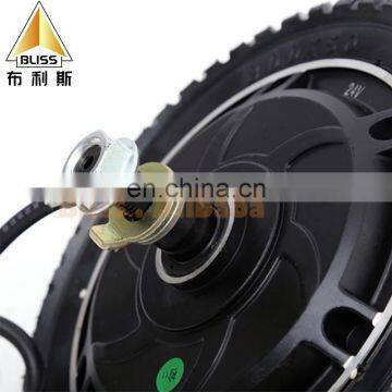 8 Inch Brushless Motor Electric Scooter 24V36V350W Wheel Solid Tire Electric Scooter Kit Scooter Hub Motor photo-3