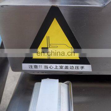 Industrial Agriculture Meat Fruit Vegetable Peanut Double Chambers Stainless Steel Vacuum Packing Machine photo-4