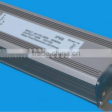 12V 120W IP67 LED waterproof transformer,waterproof power supply with CE&RoHS