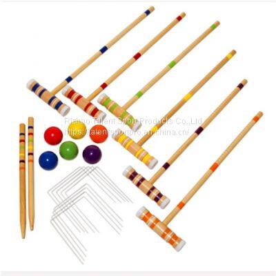 6 Player Croquet Game Set