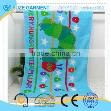 100% cotton one side printing beach towel popular this summer