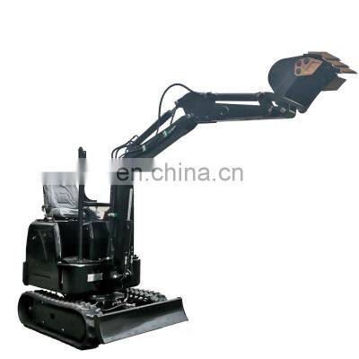 Low price excavator accessories household excavator small digger excavators 1000kg