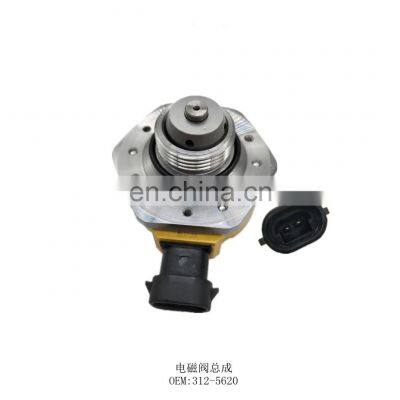 312-5620 3125620 Excavator solenoid valve for  E320D fuel pump