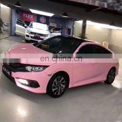 Crystal Rouge powder Car Vinyl Wrap Air Self-adhesive Decoration Roll Film Vehicle Auto Stickers