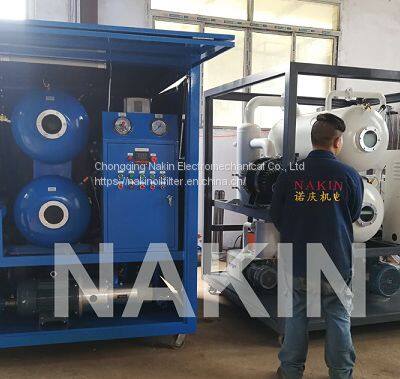 Vacuum Oil Filtration Machine Oil Purifier Transformer Oil Purifier for Electricity Transformer Projects