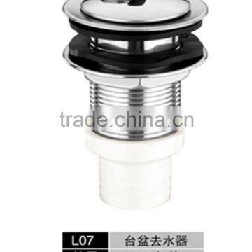 Wholesale Chaoan 201 Stainless Steel Push Down Pop up Sink Basket Strainers Waste Made in China photo-4