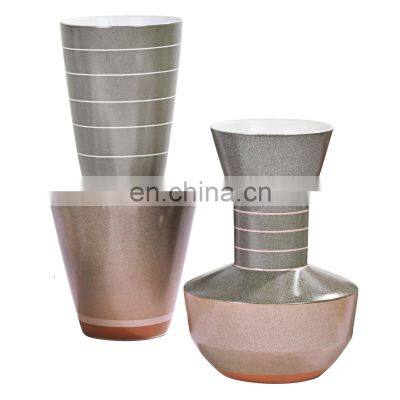 Wholesale Nordic Modern Abstract Style On Glazed Ceramic Vase Decoration Home Decorative Accessories photo-3
