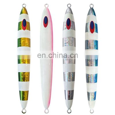 Slow Zebra Jig Deep Sea Fishing Jigging Glow Jigbait Spoon lure bait diver trolling lure  600g big game fishing lures trolling