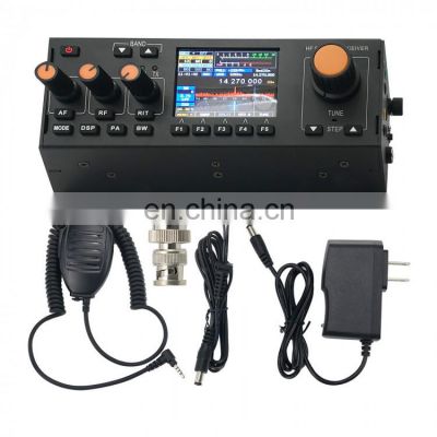 RS-918 15W HF SDR Transceiver MCHF-QRP Transceiver Amateur Shortwave Radio w/ Handheld Mic Charger