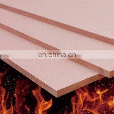 Fireproof MDF Board 9mm 12mm 15mm 18mm in Red Color MDF photo-4